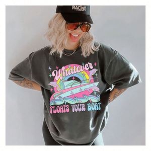 Custom Summer Heat Transfer Clothing Uv Dtf Sticker Transferable DTF Transfer Designs Ready to Press for T Shirt - Product Image 1