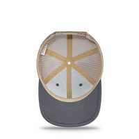 Casquettes de baseball personnalisées OEM avec logo brodé, casquettes pour têtes grandes XXL, ajustables, en maille respirante