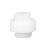 1/2 ''-4'' PVDF raccord de tuyau 45/90 degrés coude té tuyau d'eau Union Valve pour industriel