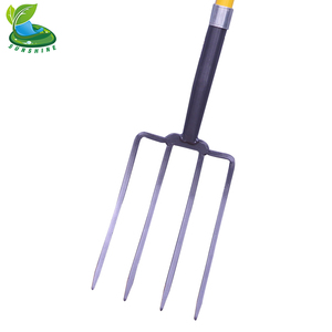 <span class=keywords><strong>Fourche</strong></span> de <span class=keywords><strong>jardin</strong></span> en acier au carbone SUNSHINE Heavy Duty avec poignée ergonomique en D - Product Image 4