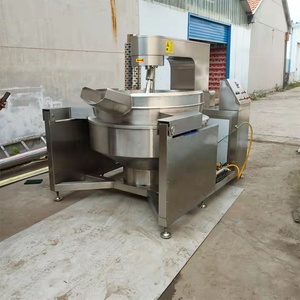 Olla de cocina de agitación planetaria automática de China con agitador Máquina mezcladora de cocina de gas de Huevos Revueltos - Product Image 4