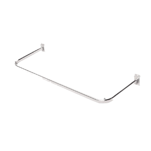 Trang trí slatwall U hình quần áo hiển thị bên treo đường sắt - Product Image 1