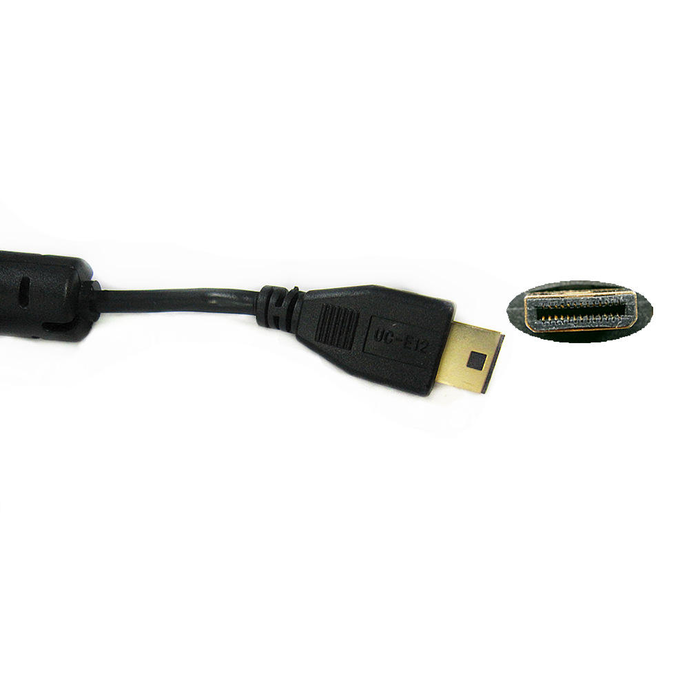 Suitable for Nikon UC-E12 Digital Camera Data Cable Camera Cable 1.5M with Magnetic Ring and Other Digital Cables