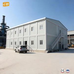 Casa Contenedor Prefabricada <span class=keywords><strong>de</strong></span> 2 Pisos, Oficina Portátil, Cabina Prefabricada, Espacio <span class=keywords><strong>de</strong></span> Trabajo Modular para Construcción - Product Image 2