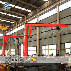 बिक्री के लिए होइस्ट के साथ चीन फ़्लोर माउंटेड कॉलम स्विंग जिब क्रेन 2 टन 3 टन 5 टन कीमत - Product Image 2