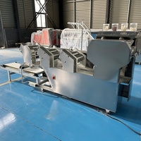 Machine à pâtes automatique commerciale à rouleaux multiples pour la fabrication de pâtes fraîches pour restaurants et usines alimentaires de haute qualité