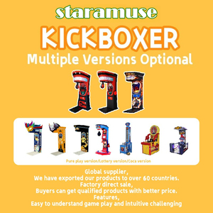 Máquina de Boxeo Arcade Dragon Fight para Interiores con Aceptador de Billetes y Recompensas para Entretenimiento, en Inglés, para 1 Jugador - Product Image 3
