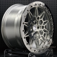 Jantes forgées sur mesure 5x112 5x120 Chrome True Beadlock Machined Face Spoke pour course de dragster BMW G80 M3 G82 M4 M340i M240i