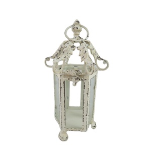 Candelabro <span class=keywords><strong>de</strong></span> hierro <span class=keywords><strong>forjado</strong></span> para exteriores, farol decorativo - Product Image 1