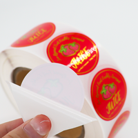 Etiqueta Autoadhesiva en Rollo para Botellas de Jugo, Impresa Personalizada, Brillante, de BOPP, Resistente al Agua y a los Arañazos, OEM, Venta al Por Mayor