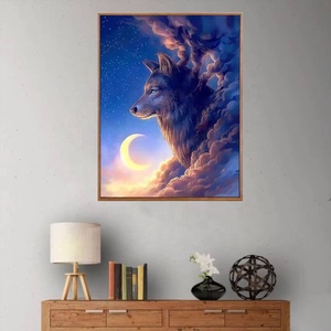 Offre Spéciale : Peintures sur Toile DIY Personnalisées avec Strass et Perles Brillantes Effet Diamant - Product Image 3
