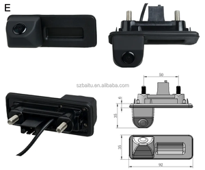 Cámara de Reversa Original con Kits Canbus para VW <span class=keywords><strong>Tiguan</strong></span> II 2016 a 2022 MIB2 - Product Image 3