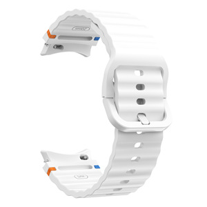 Cinturino <span class=keywords><strong>orologio</strong></span> Wave Original per <span class=keywords><strong>Samsung</strong></span> <span class=keywords><strong>Galaxy</strong></span> <span class=keywords><strong>Watch</strong></span> 7 Band FE 5 Pro 6 classico 44mm 40mm Silicone <span class=keywords><strong>orologio</strong></span> sportivo cinturino - Product Image 2