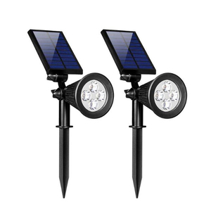 4LED IP65 étanche <span class=keywords><strong>spot</strong></span> <span class=keywords><strong>solaire</strong></span> extérieur lumière pour jardin - Product Image 1