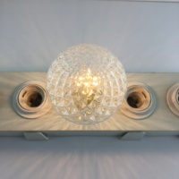 Ampoule LED Edison Globe G30 Ananas Transparente 4W 220-240V E27 SMD Ampoule Vintage Filament d'Écureuil Lumière Décorative