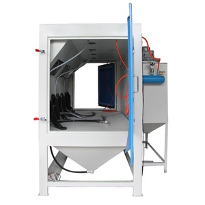 Multi Stations <b>Sandblasting</b> Machine with Long Sand Blasting Chamber - Product Image 3
