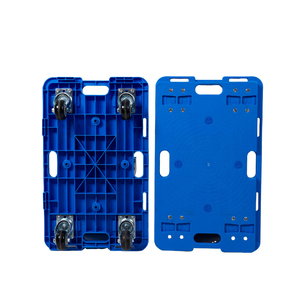 Kho Giao thông vận tải xách tay 4-bánh xe nhựa nền tảng Xe đẩy Dolly với OEM bánh xe cho di chuyển thùng - Product Image 3