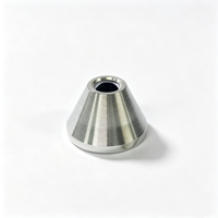 Réflecteur LED à lampe unique OEM d'usine, surface polie et lisse, en alliage d'aluminium AL6063, pour éclairage de moto