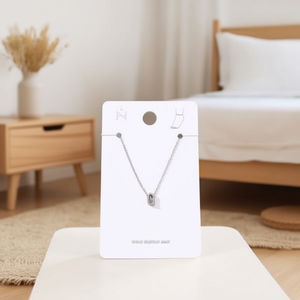 Cavigliera in acciaio inossidabile con lettera G, design minimalista per gioielli da donna alla moda - Product Image 3