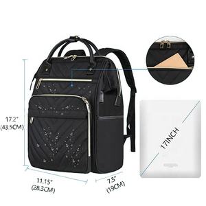 Sac à dos d'affaires multifonctionnel de haute qualité, imperméable, grande capacité, avec fermeture éclair USB, tendance, pour ordinateur portable, activités de plein air, personnalisable BSCI - Product Image 2