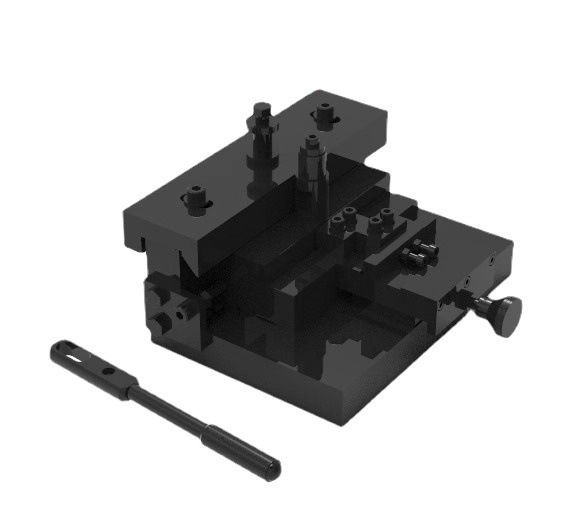 Small Manual Thread Rolling Machine 0.5mm~2mm for Precision Work