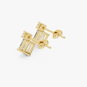 Pendientes de Diamantes de Diseño de Excelente Calidad con Brillo Brillante para Mujer, Ideales para Fiestas, Oficina y Regalos, Disponibles para la Venta - Product Image 4