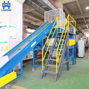 全自动新技术废塑料回收机 HDPE PP PE PET 瓶子回收清洗生产线 - Product Image 1