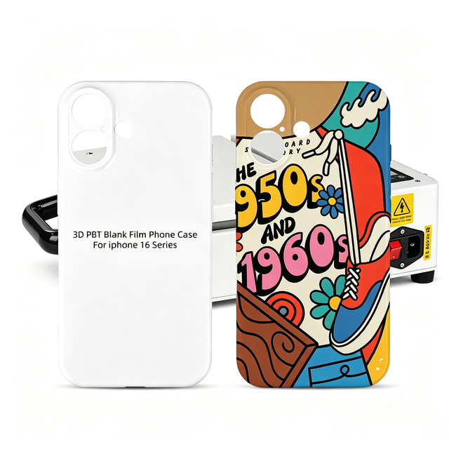 Factory 3D Film Sublimation Hard Case Blank Phone Case for iPhone 11 12 13 14 15 16 17 Pro Max Exact Hole Full Wrapped Cover