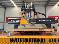 Centro de Mecanizado CNC ATC para Madera: Máquina de Corte, Grabado, Fresado, Perforación y Recorte de Bordes para Paneles de Puertas de Gabinetes