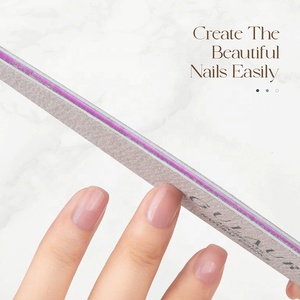 Lima <span class=keywords><strong>de</strong></span> <span class=keywords><strong>uñas</strong></span> profesional doble con papel <span class=keywords><strong>de</strong></span> lija <span class=keywords><strong>para</strong></span> pulir <span class=keywords><strong>uñas</strong></span>, con dos tipos <span class=keywords><strong>de</strong></span> grano, proveedor <span class=keywords><strong>de</strong></span> China 150/150 - Product Image 4