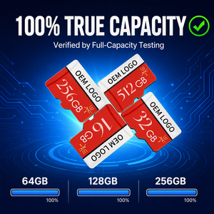 การ์ดหน่วยความจำ TF <span class=keywords><strong>SD</strong></span> ของจีน Sxjd ความจุเต็มรูปแบบ มินิออนไลน์ Ps2 ดิจิตอล โลโก้แบบกำหนดเอง นาโน Ps1 ความเร็วสูง 8G 16Gb 32Gb 64Gb 128Gb 256Gb - Product Image 3