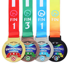 Médailles <span class=keywords><strong>de</strong></span> natation en métal personnalisées avec logo <span class=keywords><strong>de</strong></span> nageur en émail 3D or argent bronze noir, ensemble <span class=keywords><strong>de</strong></span> médailles <span class=keywords><strong>de</strong></span> natation pour les rencontres et les compétitions - Product Image 5