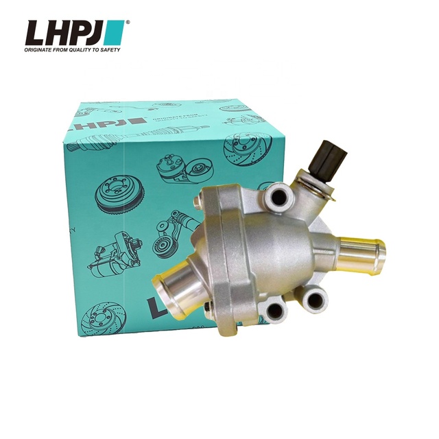 P1 P3 Engine Thermostat 31319606 for Volvo C30 C70 S40 S60 V50 XC60 B5244S4 B5254T3 Complete Housing Assembly with Seal Gasket