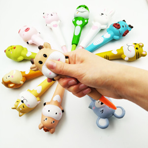 Free Sample Squeeze Squishy Pressure 12 Pack <b>Pens</b> for Kids Prize Toy for Classroom Cute Kawaii <b>Pens</b> Slow Rise Squishy Toy - Product Image 2