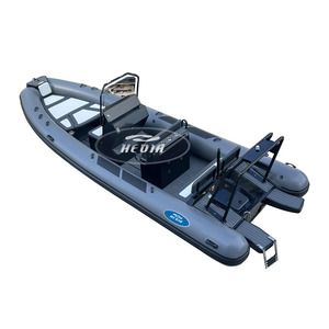 HAIDE RHIB 660, Bote Inflable de Aluminio Resistente al Agua, Hypalon, con Motor - Product Image 4