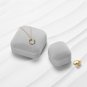 Custom Light luxury proposal wedding ring box creative high-end bracelet necklace pendant earring jewelry box - Product Image 4