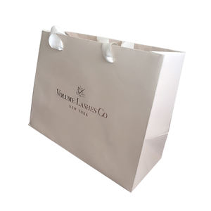 Sacs en papier écologique sur mesure, conception d'impression complète avec votre propre logo pour vêtements et chaussures - Product Image 6