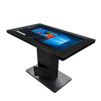 Prix d'usine 32 43 55 65 pouces Android Windows 4k étanche jeu restaurant café multi interactif écran tactile table
