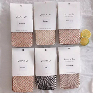 Diferente Pele Nua Cor V Corte Médio Trama Meias Carnaval Glitter Fishnet Meias Collants/Meias - Product Image 6