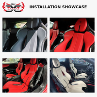 Jok Balap Serat Karbon Kering untuk Ferrari SF90 458 488 812 F8 296 GTB Peningkatan Interior Performa Jok Mobil Karbon
