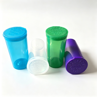 Flacons à presser 6Dr 13Dr 19Dr 30Dr 60Dr avec couvercle à clapet anti-enfant pour pilules, médicaments et fleurs, avec couvercle rabattable