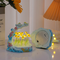 Kit DIY en résine Tournesol, Veilleuse LED Lumineuse à Piles pour Ambiance Chambre, Cadeau de Vacances ou Souvenir Idéal