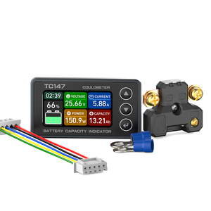 TC147A <span class=keywords><strong>Mini</strong></span> araba Electromobile motosiklet için dijital ekran voltmetre pil test cihazı <span class=keywords><strong>LED</strong></span> gerilim ve akım tipi önlemler - Product Image 3