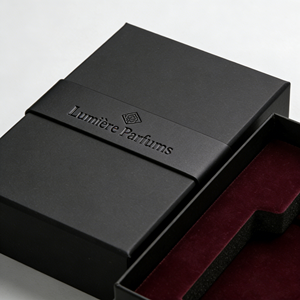 Premium Custom Magnetic Closure Boxes for Perfume Luxury Beauty Brands Rigid Paper Box Velvet Silk Lining Four-Color Printing - Product Image 4