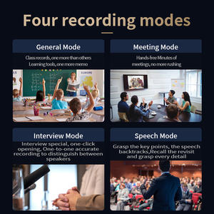 VORMOR M7 Tragbarer Digitaler Sprachrekorder KI-Notizwürter 16GB Sprachrekorder KI-Assistent Übersetzer Sprachrekorder - Product Image 4