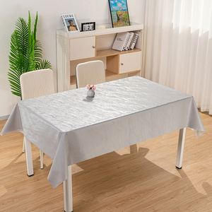 <span class=keywords><strong>Tovaglia</strong></span> in PVC RNPT con Effetto Piuma Sfumato Bianco, Rotolo di <span class=keywords><strong>Tovaglia</strong></span> in Plastica per Ristoranti, <span class=keywords><strong>Tovaglia</strong></span> Rettangolare - Product Image 4