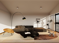 Maison préfabriquée 1 chambre, 1 séjour, 1 salle de bain |   Maison modulaire moderne pour salon de thé, maison d'hôtes et bureau