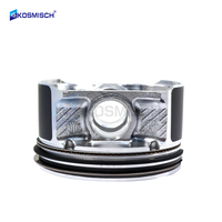 Piston de haute qualité 84,5 mm MR20DE avec jeu de segments pour moteur essence NISSAN OEM PKNI408402G Jupe en graphite + Piston MR20DE anodisé