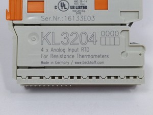 Nouveau et original EL3204 4X Analog Put RTD pour thermomètres à résistance, en stock, contrôleur de programmation PLC - Product Image 2