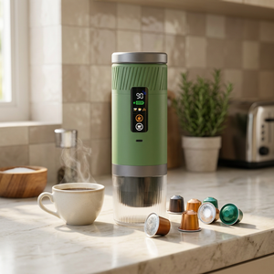 Machine à café portable 3-en-1 auto-chauffante pour voyage, expresso pour le bureau, les voyages d'affaires, le camping, la voiture - Vente en gros - Product Image 1